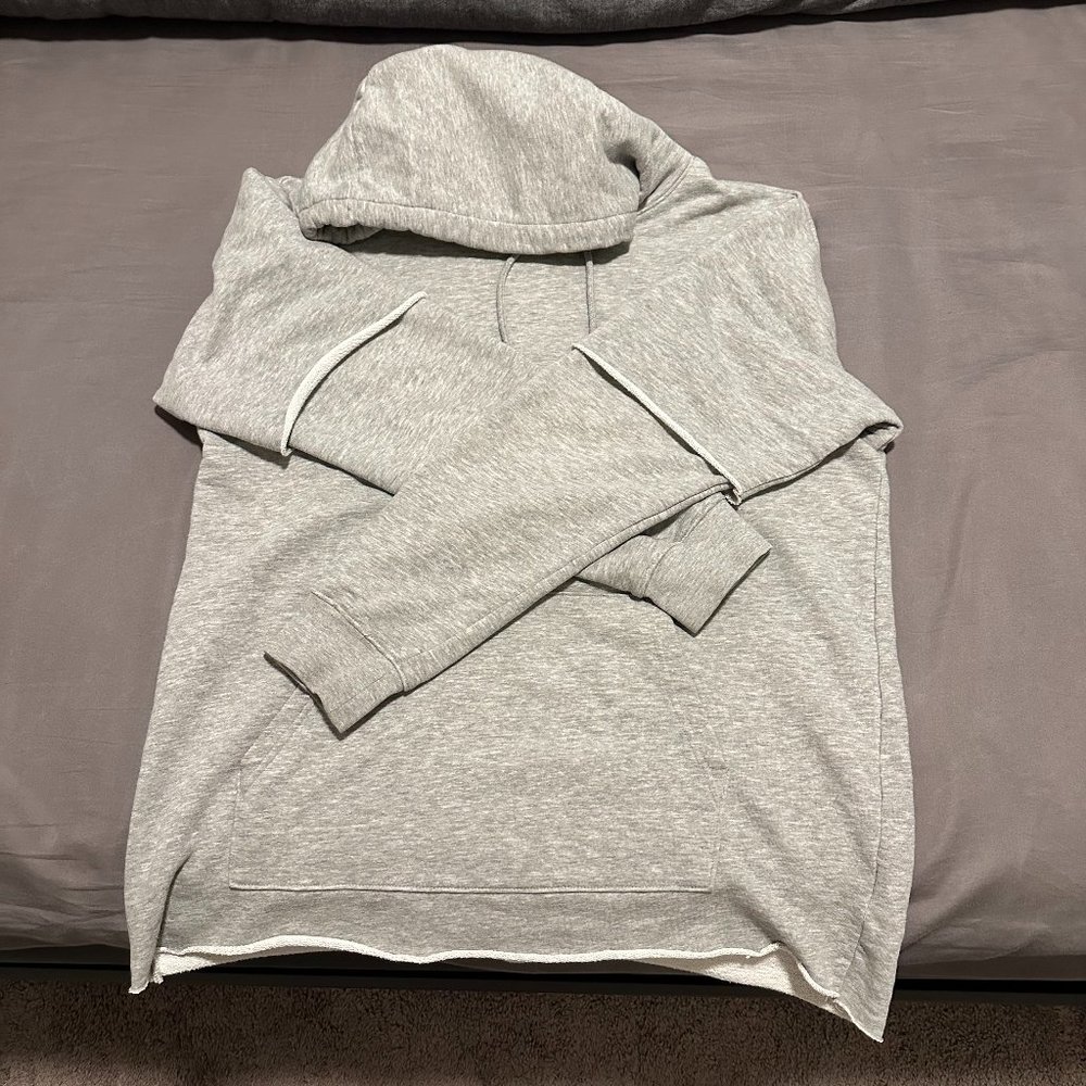 H&M Grey Double Sleeve Hoodie